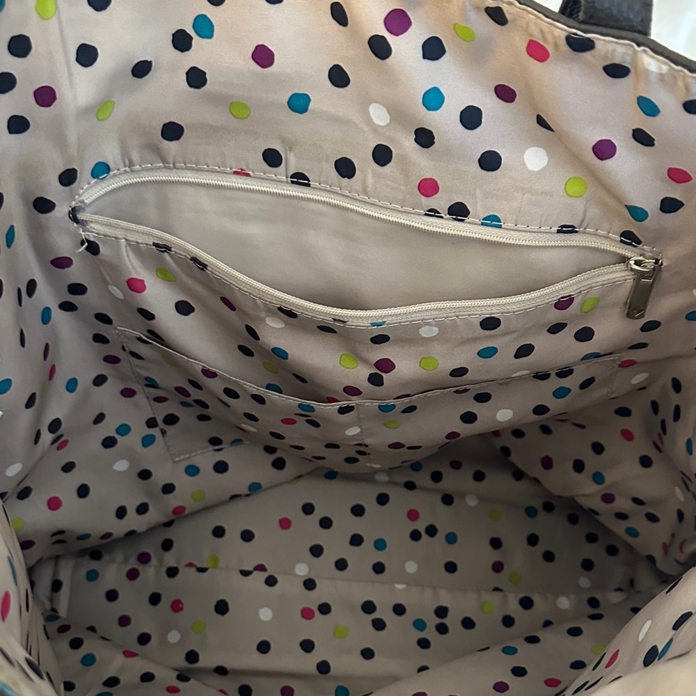 Thirty-One Grey Tote Bag - Picture 5 of 9